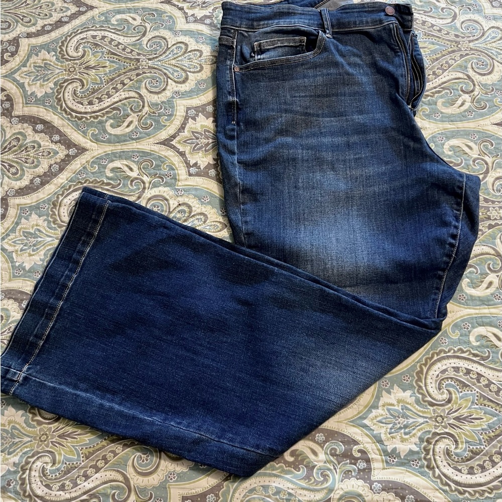 Judy Blue Delaney Trouser Hem Jeans
